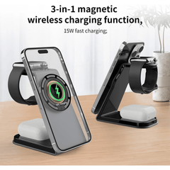 3-in-1 Wireless Charging Hub
1064B-105