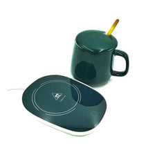 Portable Coffee Ceramic Mug Set With Warming Coaster
NIQ-CM-4R4