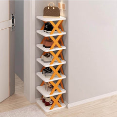 6-Tier Stackable Shoe Storage Rack Organizer_0
