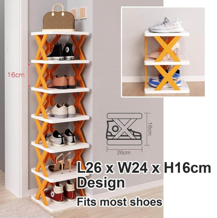 6-Tier Stackable Shoe Storage Rack Organizer_3