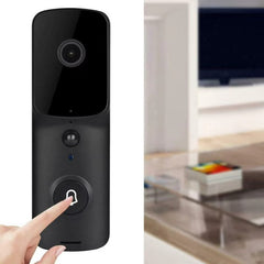 WiFi Smart Video Doorbell Camera – Black_0