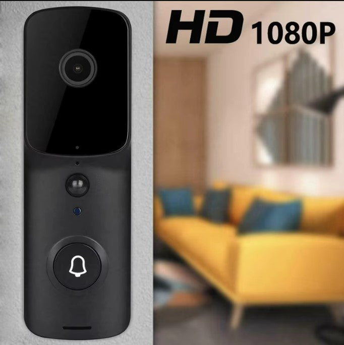 WiFi Smart Video Doorbell Camera – Black_4