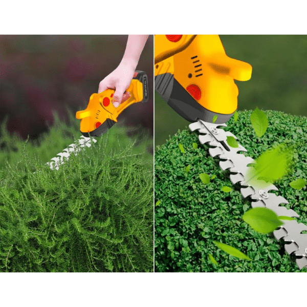 Cordless Garden Hedge Trimmer with Dual Batteries
NEB-TDXE4